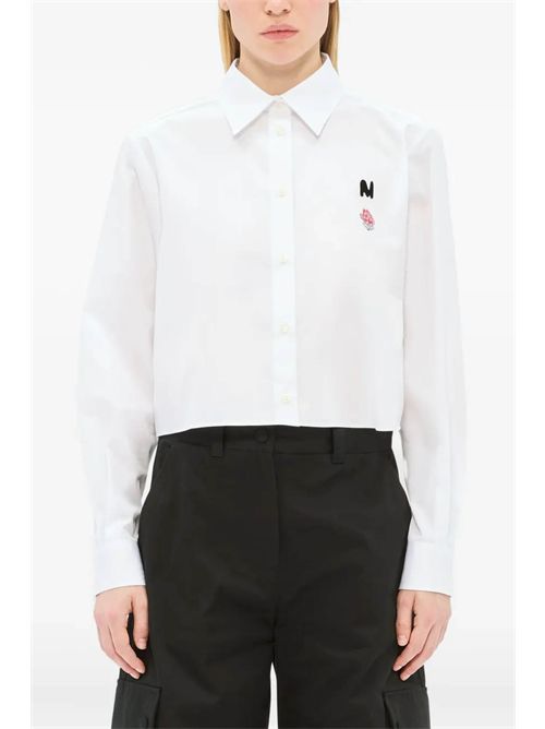 Camicia crop MSGM | 3941MDE19X25760201