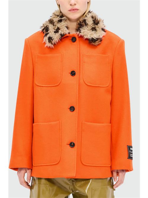 Giacca con collo animalier MSGM | 3941MDH18Y25760310