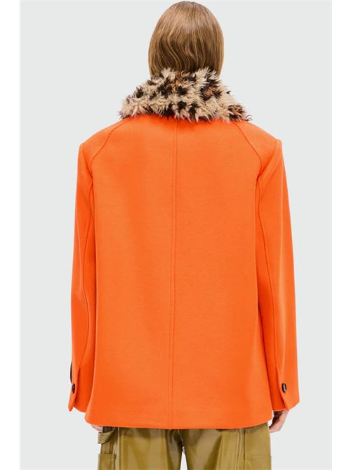 Giacca con collo animalier MSGM | 3941MDH18Y25760310