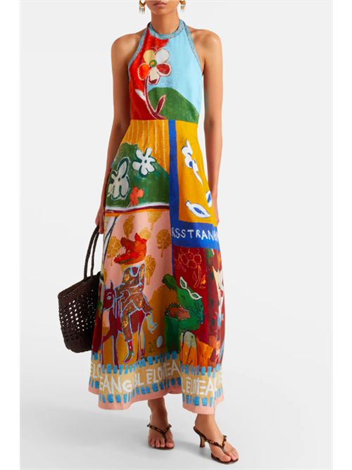 Abito Mlak Halter ALÈMAIS | 7963DML