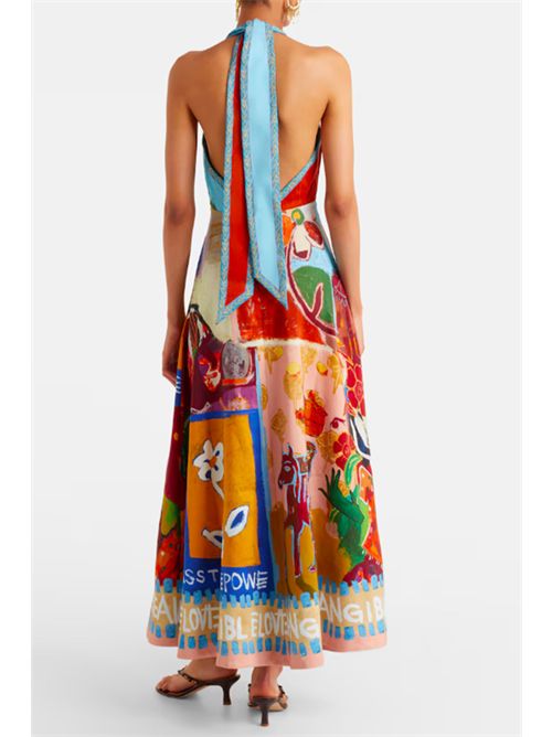 Abito Mlak Halter ALÈMAIS | 7963DML