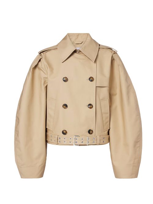 Trench doppiopetto GANNI | A1130003ZZR