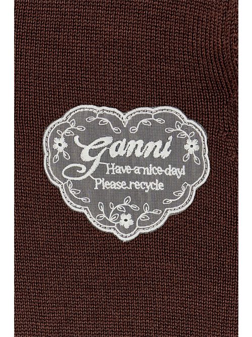Maglia con logo GANNI | A1150004979