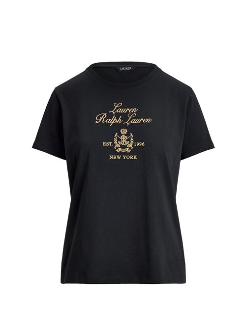 T-shirt con logo LAUREN RALPH LAUREN | T-shirt | 200P13943001BK