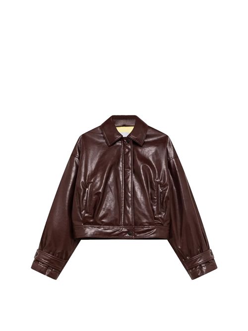 Faux leather bomber jacket MSGM | 4141MDH1026761630