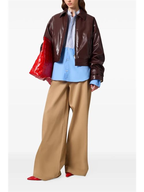 Faux leather bomber jacket MSGM | 4141MDH1026761630