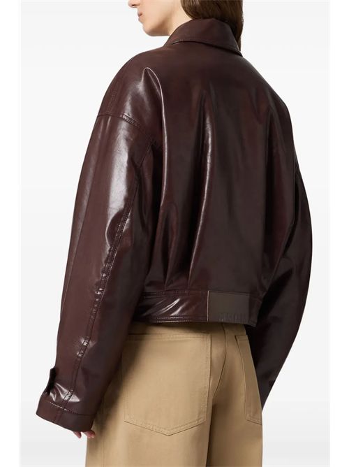 Faux leather bomber jacket MSGM | 4141MDH1026761630