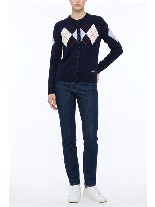 Argyle cardigan MSGM | 4141MDM20326777489
