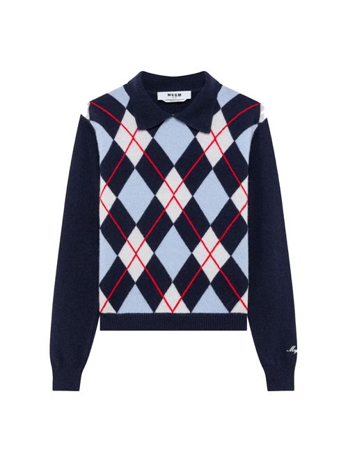 Argyle sweater MSGM | 4141MDM20526777489