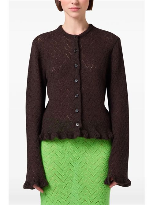 Ruffled cardigan MSGM | 4142MDM19026798130