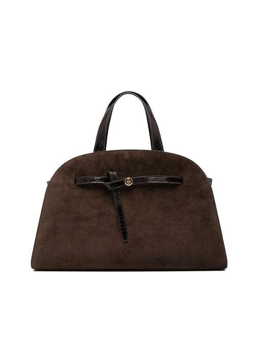 Bauletto Romy in suede TORY BURCH | Borse | 183363201