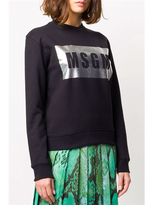 Felpa con box logo MSGM | 2841MDM9620729999A