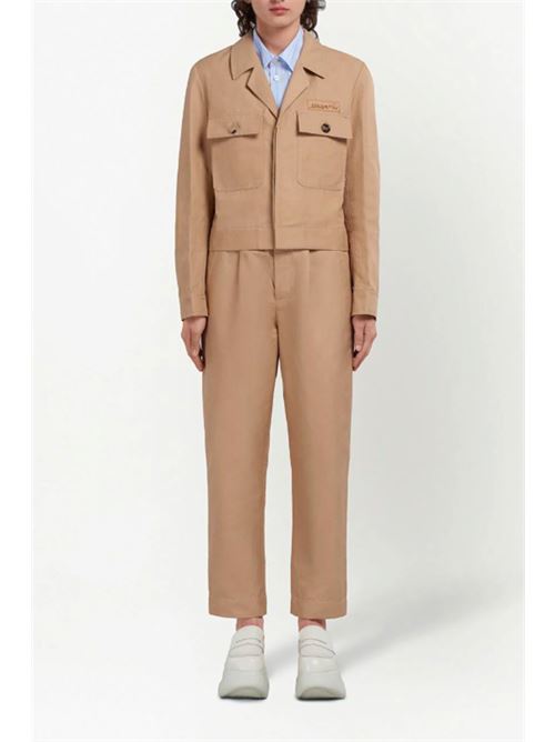 Pantaloni con logo MARNI | PAMA0317X0UTN90300W60