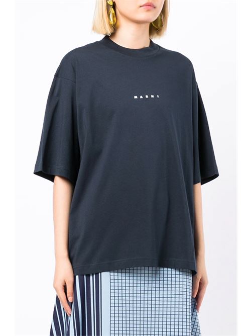 Logo T-Shirt MARNI | THJE0263P1USC87L0B99