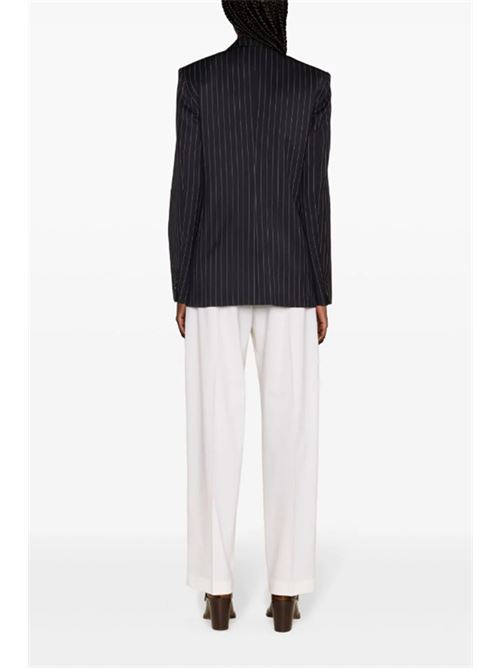 Giacca monopetto gessata MSGM | 3641MDG2324711789