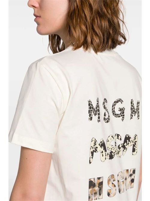 T-shirt con logo MSGM | 3641MDM10824700202