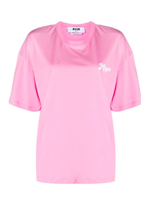 T-shirt con logo MSGM | 3641MDM12524700212