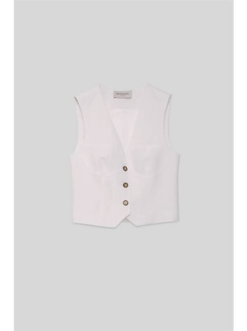 Gilet monopetto ERMANNO FIRENZE | Gilet | D46EN002ES1MF01000010