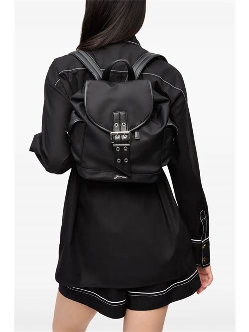 Backpack with buckle GANNI | A6528099