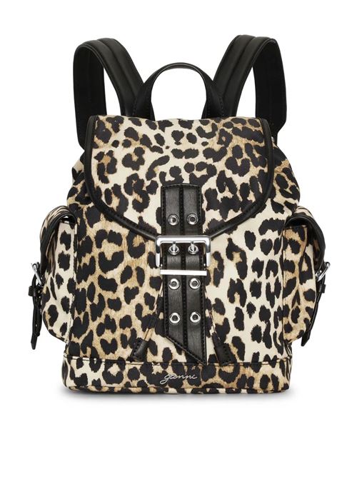 Leopard backpack GANNI | A6617943