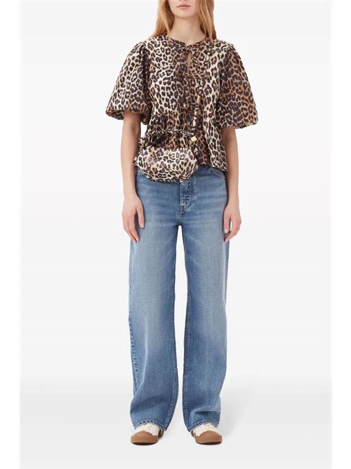 Top leopardato GANNI | F9116943