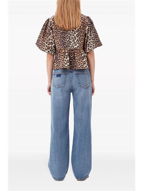 Top leopardato GANNI | F9116943