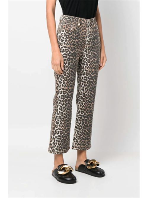 Jeans leopardato GANNI | J1059943