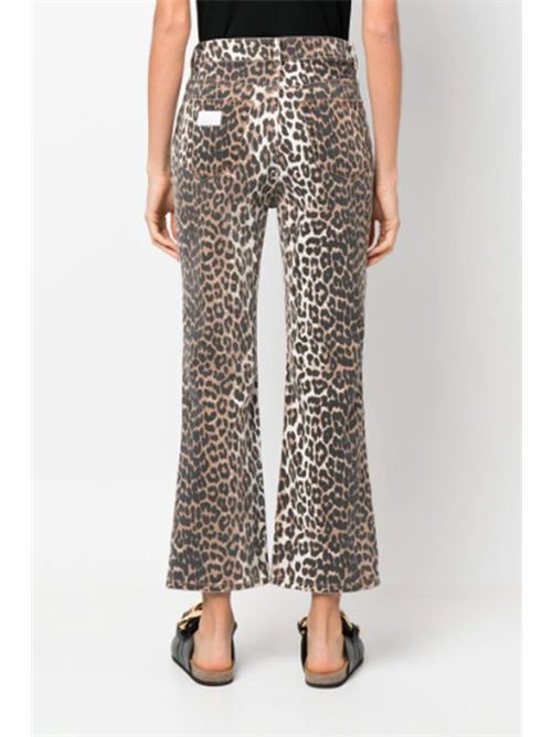 Jeans leopardato GANNI | J1059943