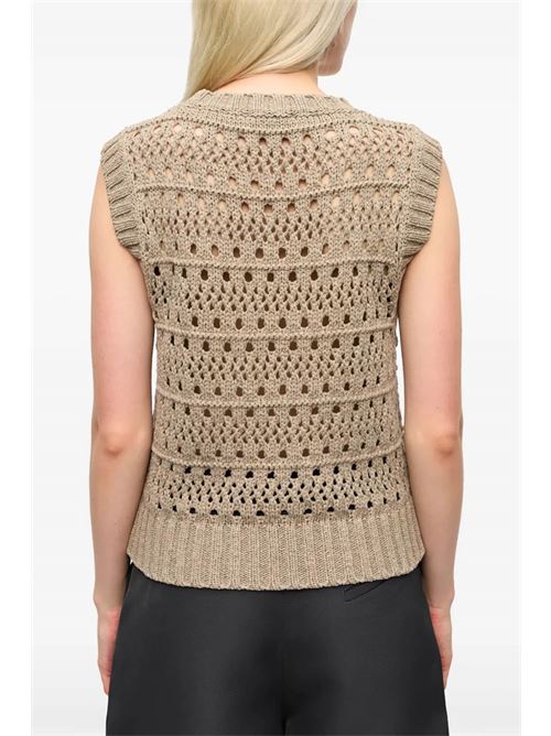 Gilet con logo GANNI | K2428921