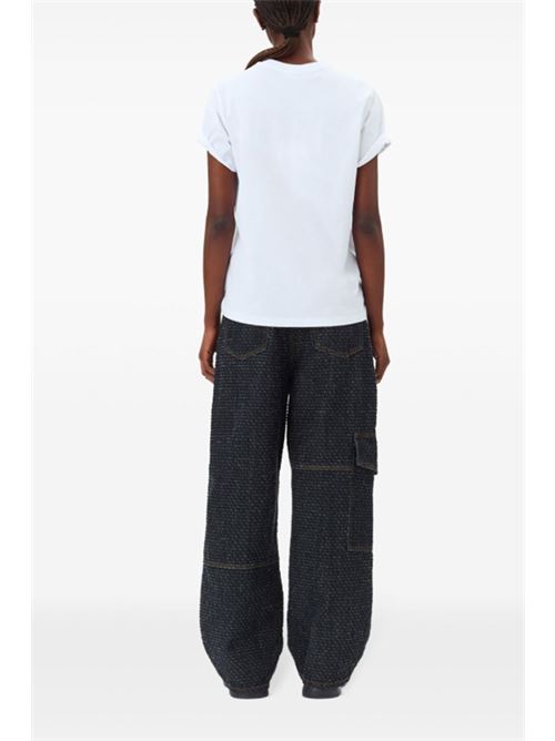 T-shirt con stampa GANNI | T4060151