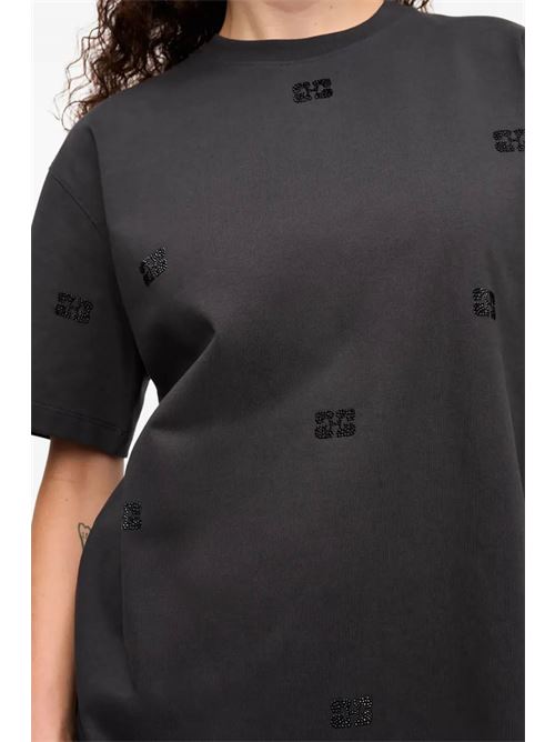 T-shirt con logo GANNI | T4177252