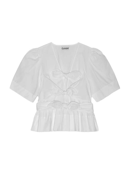 Shirt with knots GANNI | W0309151