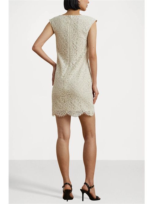 sachin and babi light blue dress Lace Puff-Sleeve Cocktail Dress main image 0