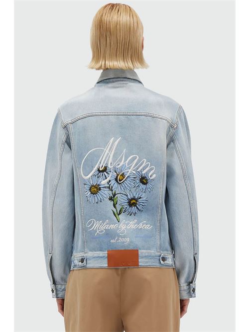Giacca con logo MSGM | 3841MDH231L25727185