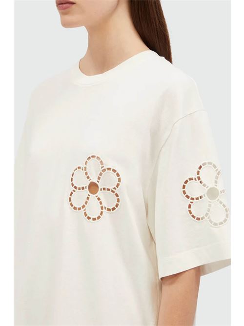 T-shirt with embroidery MSGM | 3841MDM12825709102