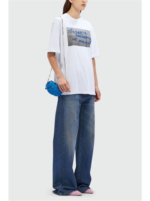 Graphic Print T-Shirt MSGM | 3841MDM14925700201