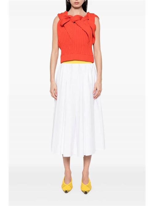 Gonna in popeline MSGM | 3842MDD0925731501