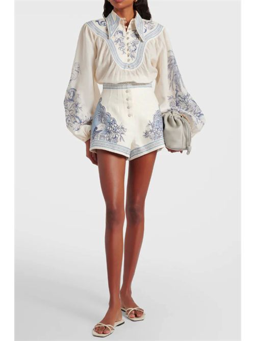 Short Villa Romantica Corset ALÈMAIS | 6093PCR