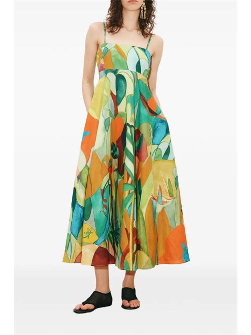 Mokshini Sundress Dress ALÈMAIS | 7019DML