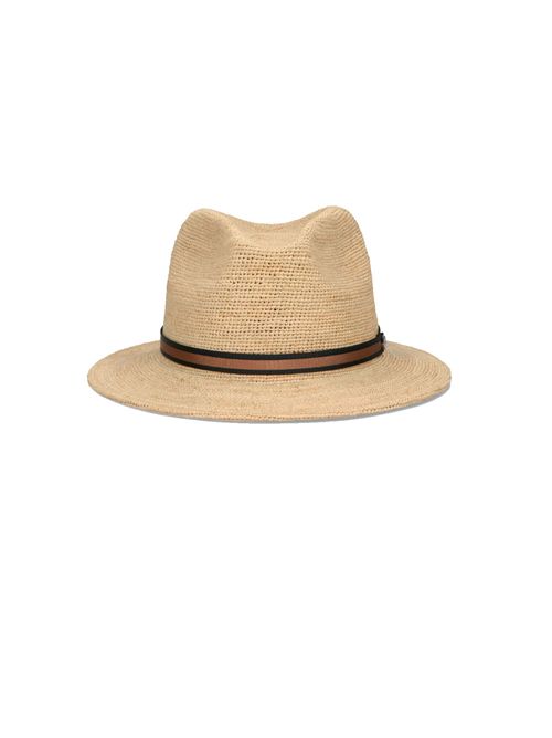 Argentina Raffia Crochet Hat BORSALINO | 14116500U5