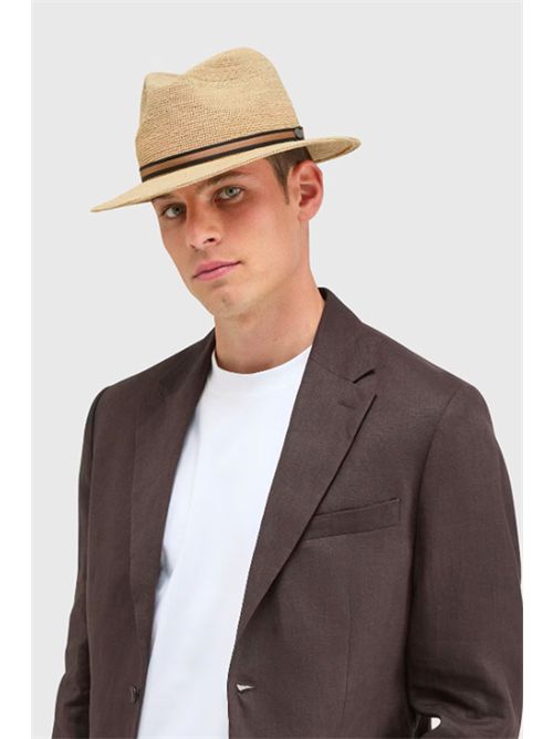 Argentina Raffia Crochet Hat BORSALINO | 14116500U5