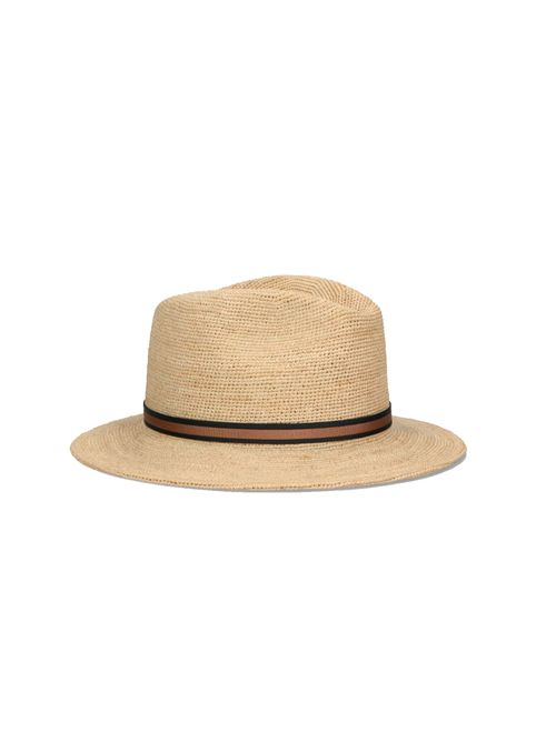 Argentina Raffia Crochet Hat BORSALINO | 14116500U5