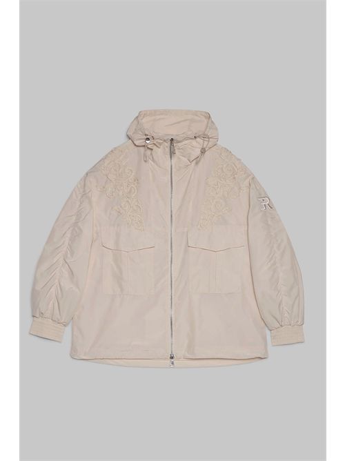 Parka with hood and embroidery ERMANNO FIRENZE |  | D48ED006APEU3MFB4900067