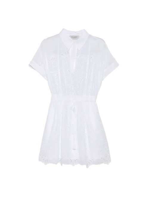 Abito con ricamo sangallo ERMANNO FIRENZE | Abiti | D48EQ028EN0MF01000010