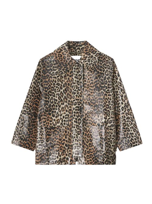 Leopard jacket GANNI | A1010083859