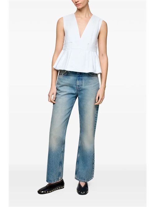 Top in popeline GANNI | A1040124151