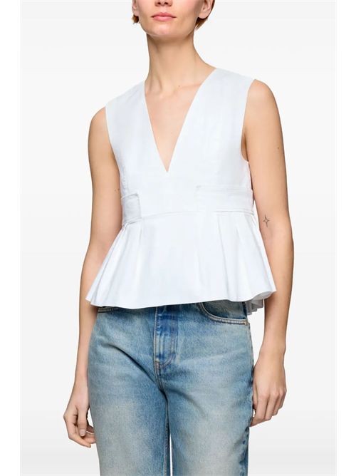 Top in popeline GANNI | A1040124151