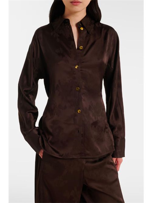 Camicia in jacquard GANNI | A1040264ZWX