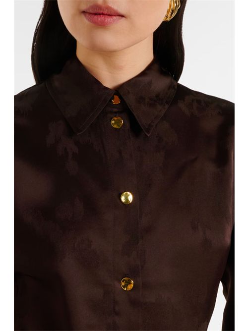 Camicia in jacquard GANNI | A1040264ZWX