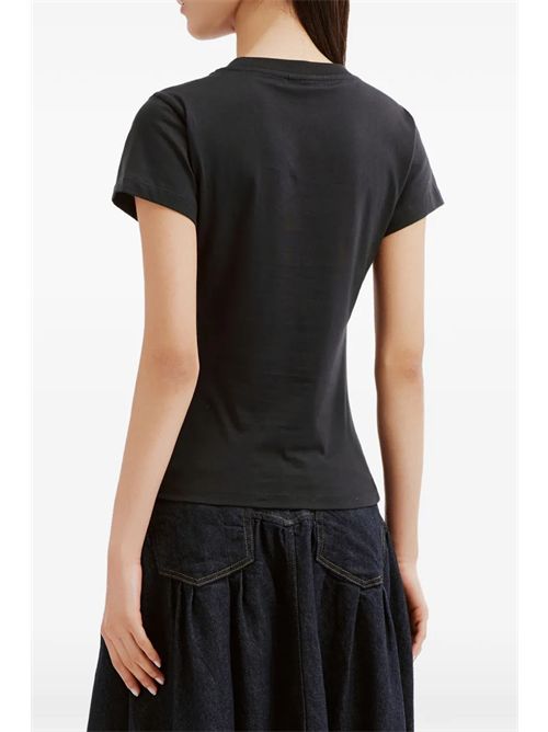T-shirt con logo GANNI | A1050178252